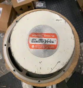 Sro-12 Electro-voice Vintage Ev Sro 12 Inch Alnico Magnet Guitar Speaker 8 Ohm-sounds Great