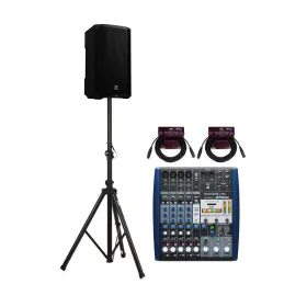 Studiolivear8c Electro-voice K6 Everse 12 Inch Weatherized Black Loudspeaker With Mixer Bundle