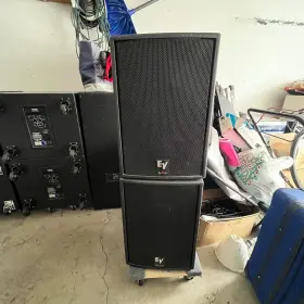 Sxa250 Electro-voice 2-way Full Range 15 Powered Speakers Two