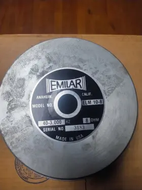 Elm-10-8 Elimar Emilar Model Number Speaker