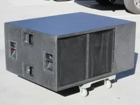 Mse-118 Em Acoustics Mse118 Single - Quake Subwoofer With Caster Wheels