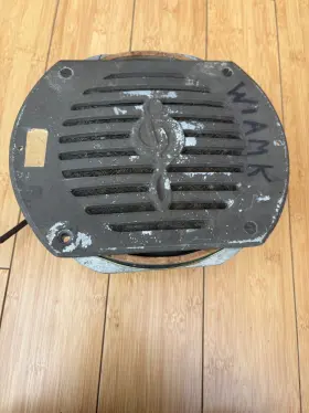 395737 Emc Vintage Music Note Speaker Ethington Mfg Cp Venice Ca 9 Inch X 7 4 Deep
