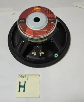 06-10-114 Eminence Vintage Pa Speaker 6 Ohm 10 Inch Inches