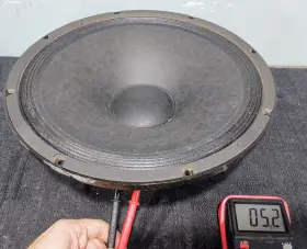 Jay6130-1 Eminence And Yamaha By 15 Inch Woofer 8 Ohm-ohm/audibly Tested-packed Well