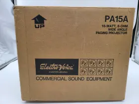 Pa15a Ev New Nos Vintage Electro Voice Pa 15a Wired