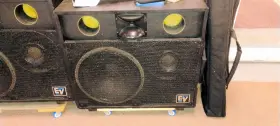 Pi15-3 Ev 3 Way Speaker Cabinets Several Other And Racks For Sale As Well