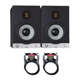 Ceve003-pr-01 Eve Audio Sc208 8 Inch 2-way Amt Studio Monitors Bundle With Mogami Gold Xlr Cables