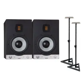 Ceve003-pr-03 Eve Audio Sc208 8 Inch 2-way Amt Studio Monitors Bundle With Speaker Stands