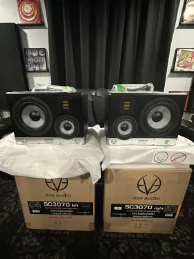 Sc3070 Eve Audio 3-way 7 Inch Active Nearfield / Midfield - Left And Right Pair