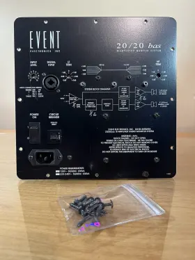 P8-120v Event 20/20 Bas Studio Monitor Amplifier Plate Assembly P8 120v Tested