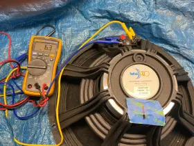 15hp1020-8 Faital 15hp1020 15 Inch Professional Woofer Excellent Condition