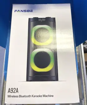 A92a Fanbase Tech Fansbe Wireless Bluetooth Karaoke Machine