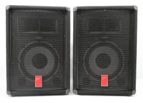 110xp Fender Pair Of 2-way 10 Inch Passive Pa Speakers