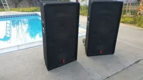 1226 Fender Pair Set Speakers Mk Iii Good Working Order And Condition