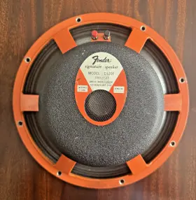 D120f Fender Jbl Vintage Speaker 8 Ohm Orange Good Condition