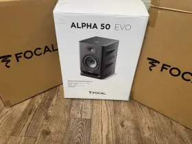 Focal 191561749405 Pair Alpha 50 Evo 5 Inch Powered Reference Monitors - Unused 1 Open Box Look