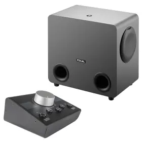 Focal 810101250491 Sub One Active Dual 8 Inch Subwoofer With Mackie Big Knob Studio Controller Focal 810101250491 Sub One Active Dual 8 Inch Subwoofer With Mackie Big Knob Studio Controller