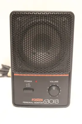 6301b3 Fostex Audio Speaker Built In Amp Personal Monitor 120vac 33w D3