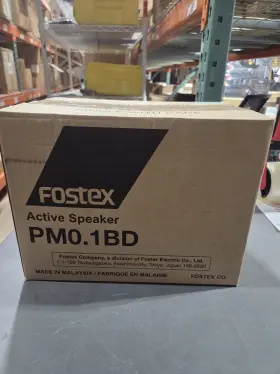B-stock-ams-pm0.1bd Fostex Ams-pm0.1bd Compact Active Speaker With Bluetooth And Aux - Pair B-stock