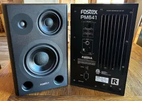 Pm641 Fostex 3-way Studio Monitors