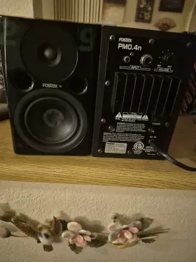 Fostex Pmo.4n Pmno.4 Studio Moniters Black