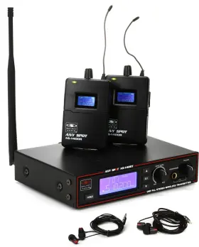 As-1400-2m Galaxy Audio As-1400-2 Wireless In-ear Monitor Twin Pack System