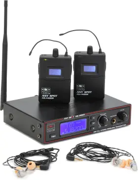 As-1406-2m Galaxy Audio As-1406-2 Wireless In-ear Monitor Twin Pack System