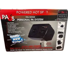 Pa6s Galaxy Audio Powered Hot Spot Personal Monitor Pa6 With Stand Adapter