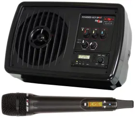 Pa6srhk9 Galaxy Audio Hot Spot Speaker Pa System/powered Monitor With Wireless Microphone