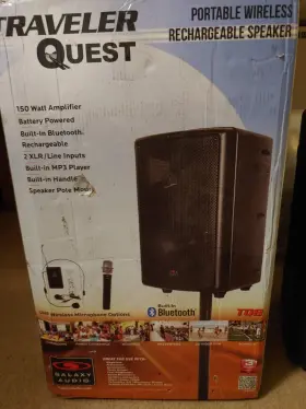 Tq840h0n Galaxy Audio Tq8 Traveler Quest 8 Mini Pa Speaker Lithium Battery Special Editi