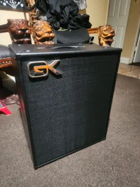 115mbp Gallien-krueger Powered Pa Speaker Cabinet 200w Wired Xlr 1/4 Inch Black