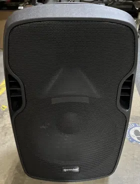 As-1500blu Gemini As-1500p 15 Inch Bluetooth Dj Pa Usb Am Fm Party Powered Speaker Black