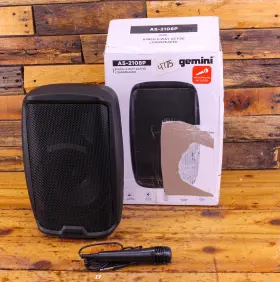 As-2108p Gemini 8 Inch 500w Powered Loudspeaker