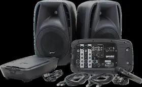 Es-210mxblu Gemini Portable Pa System