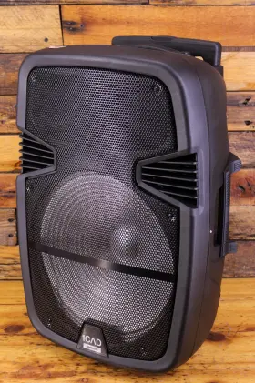 Gsx-l515btb Gemini 1 000w 15 Inch Powered Speaker With Bluetooth And Microphone
