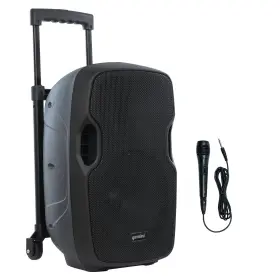 As-10togo Gemini Sound 747705005229 - 1000w Peak Active Bluetooth Pa Speaker 10 Inch Woofer Trolley Hand