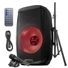 Gemini Sound 747705007711 As-2115bt-lt-pk 2000 Watt Led Lit 15 Inch Woofer Professional Ac