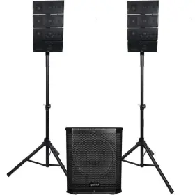 Gelrx-448 Gemini Sound Lrx-448 Professional Bluetooth Pa System Line Array