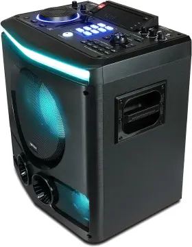 Gpk-800 Gemini Sound Peak Power Bluetooth Karaoke Party Speaker System With 8 Inch Woofer