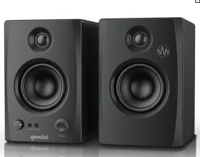 Smx-3bt Gemini Sound 100w Bluetooth Studio Monitor Speakers Pair Pc-ready Eq
