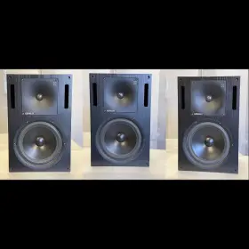 1032a Genelec Three 10 Inch Active Studio Monitors Lcr