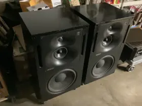1037a Genelec Black High End Studio Monitors