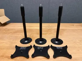 8030-408 Genelec - Stand Mounting Plates For 8030 Iso-pod Lot Of 3 With Stands