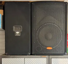Gap-15 Genesis Professional 15 Inch Pa Loudspeakers Set Of 2 80hm 1000w
