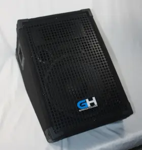 Gh-10m Grindhouse 10 Inch Passive Wedge Monitor - Floor Stage 300 Watts Rms -on