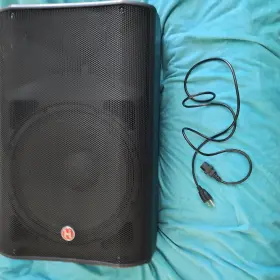 600w Harbinger 656238033930 V2215 Pa Speaker Bluetooth 2-way Configuration Frequency Control