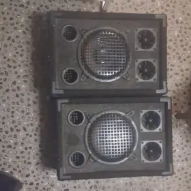 Hps-108 Hbs 2-way Full Range Speakers Pair 8 Inch Woofer 125w Peak Black