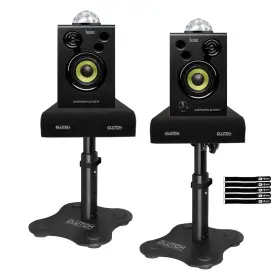 Hercules 735345467583 Djmonitor 32 Party 3 Inch Light Monitors With Desk Stands