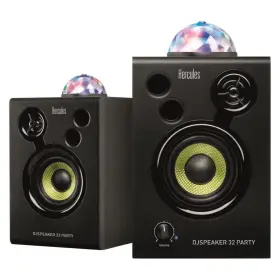 Hercules Dj 663296421647 Djspeaker 32 Party Speakers 3 Inch 60 Watt Monitor Pair With Integrated
