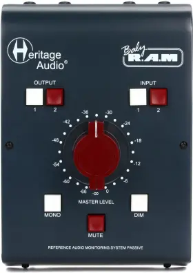 Heritage Audio 609832678083 Baby Ram 2-channel Monitoring System
